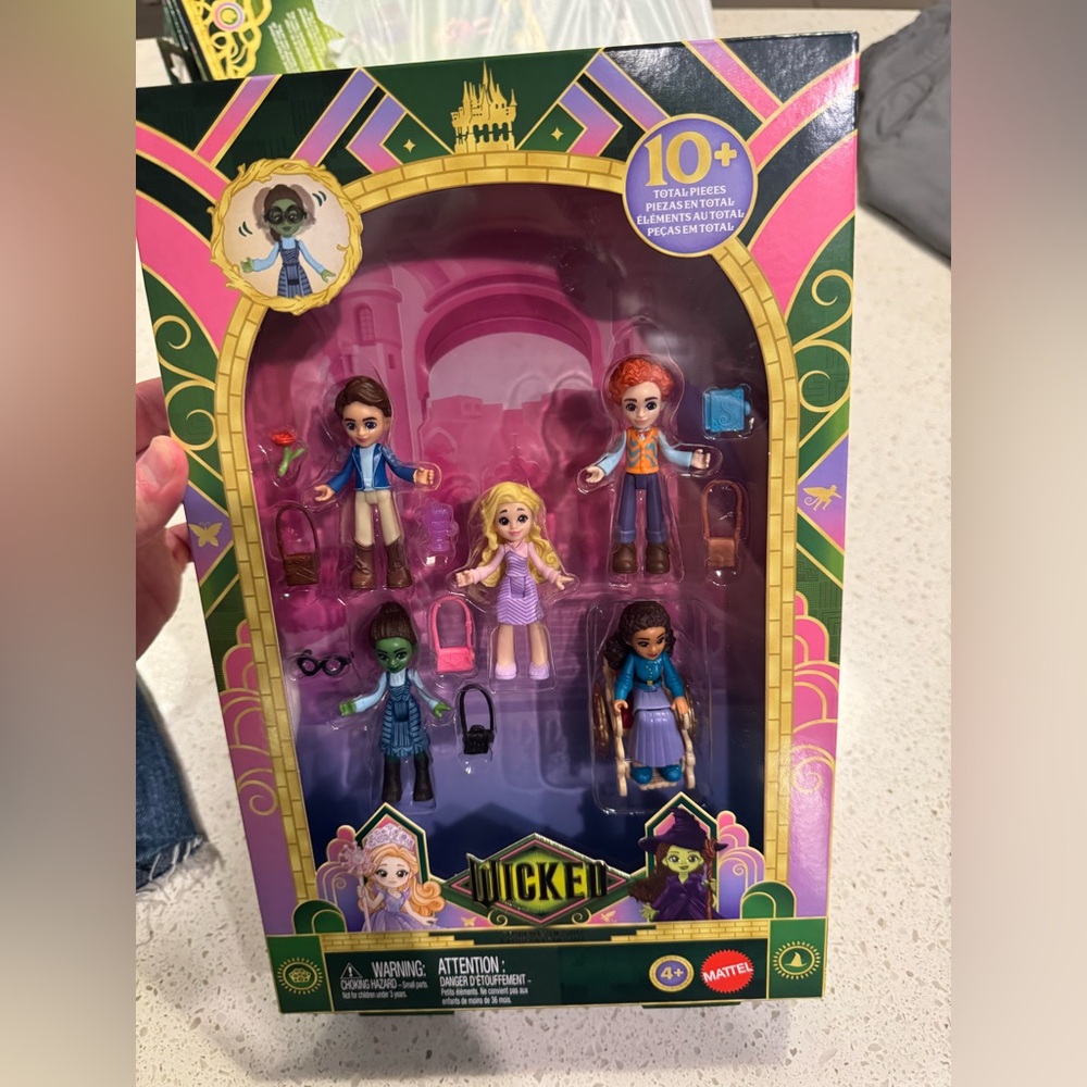 Mattel Universal Pictures’ Wicked Students of Shiz 5 characters Wicked for Good